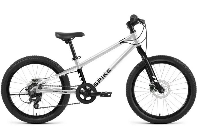 Велосипед FORWARD SPIKE CX 24 11" 2026 серебристый