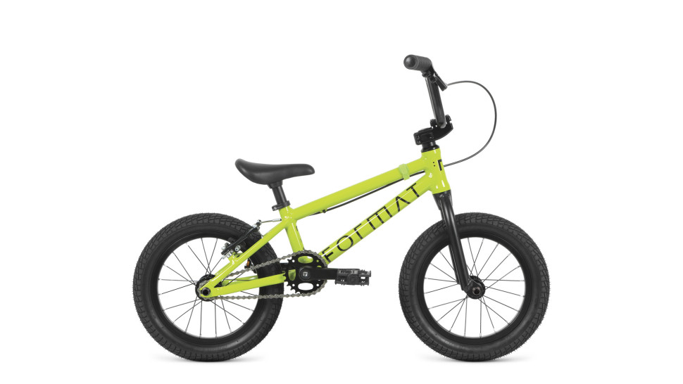 велосипед FORMAT KIDS 14 BMX рост OS зеленый 2022 QR