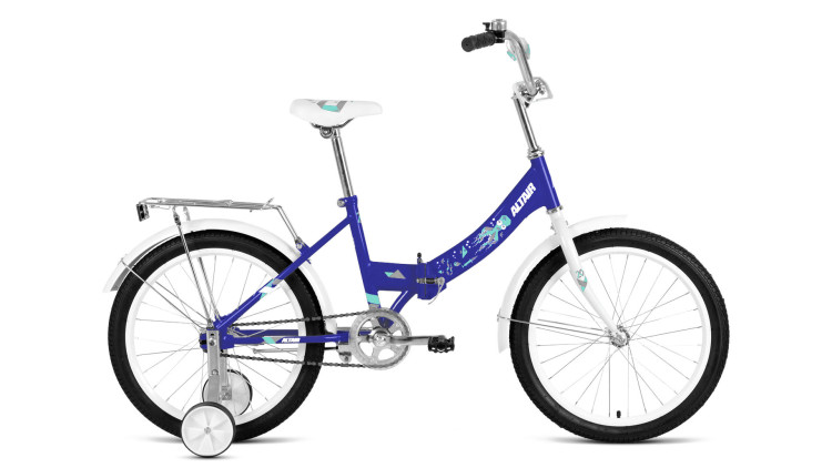 велосипед ALTAIR KIDS 20 Compact (20" 1 ск. рост 13") 2019-2020, синий