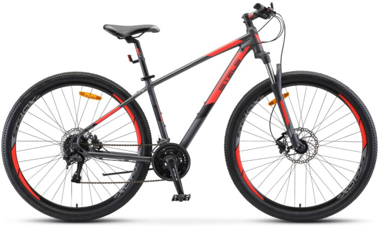 Велосипед STELS Navigator-920 D 29" (16.5" Антрацитовый/красный) V010 УЦ QR