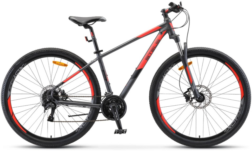 Велосипед STELS Navigator-920 D 29" (16.5" Антрацитовый/красный) V010 УЦ QR