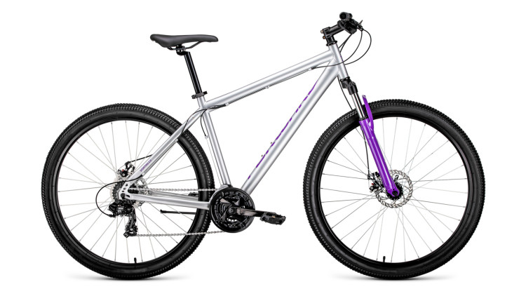 велосипед FORWARD SPORTING 29 2.0 disc (29" 21ск рост 17'') серый 2019