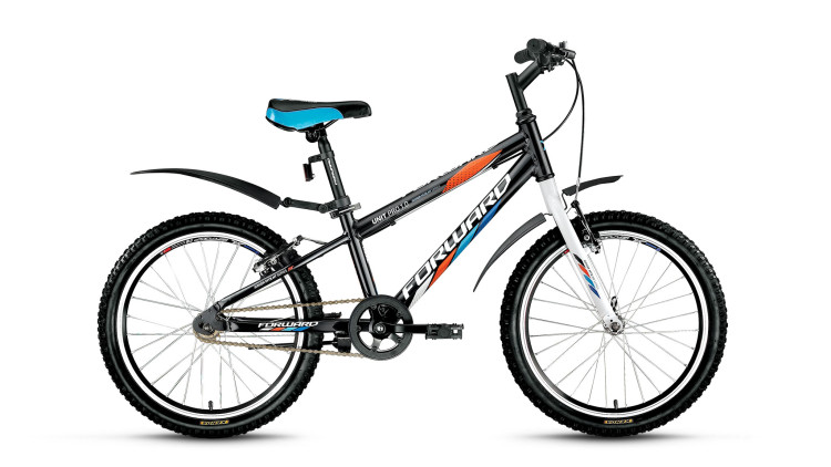 велосипед FORWARD UNIT PRO 1.0 алюм. (20'' 1ск) черный