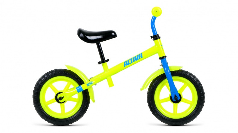 беговел ALTAIR MINI 12 желтый QR