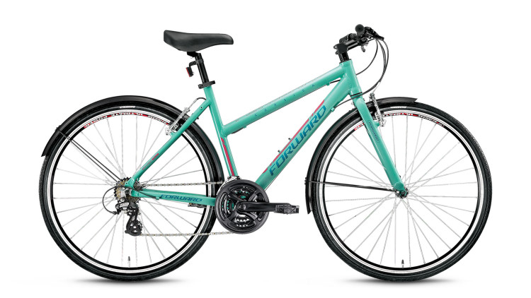 велосипед FORWARD CORSICA 1.0 (28" 21ск.) зеленый