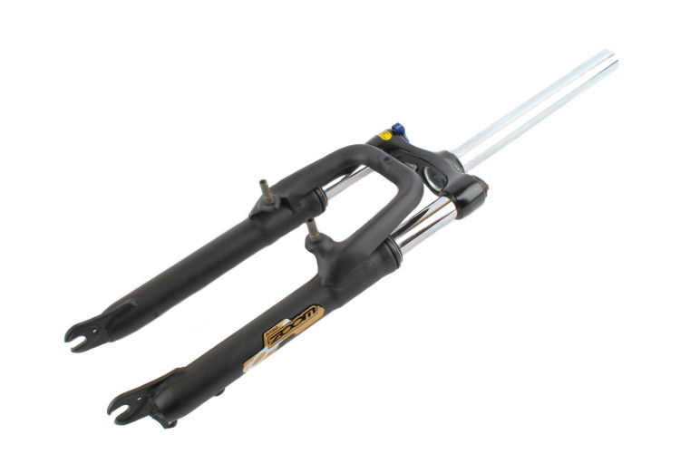 Вилка, Пружинная, 386, 24", 50 мм, 1 1/8", 9 мм (эксц), Пивоты+PM, ZOOM
