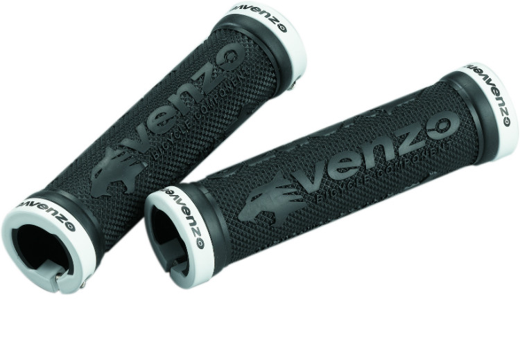 Ручки руля VENZO, VZ-E05-001, белый кламп