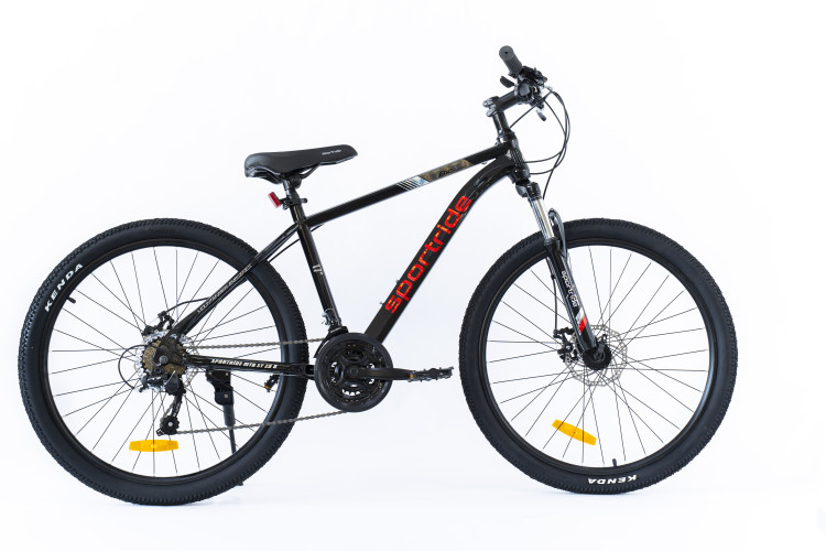 Велосипед SPORTRIDE MTB ST 26 D (21 ск., рост 17") черный 2025