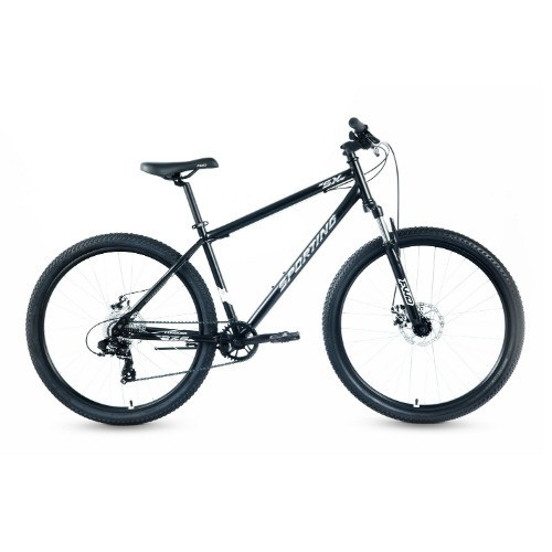 Велосипед FORWARD SPORTING SX 29 (8ск., 21") 2025, черный/серебристый
