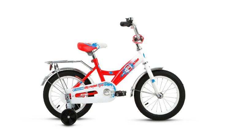 велосипед ALTAIR City boy 14 (14'' 1ск) белый / красный 2016