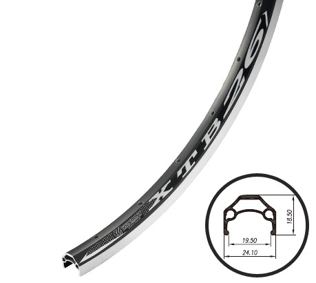 Обод, Двустеночный, XTB26 * 24,1 мм, 14G, 32 отв., WEINMANN