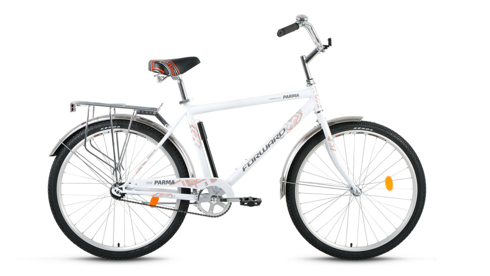 велосипед FORWARD PARMA 1.0 (26'' 1ск.) белый матовый