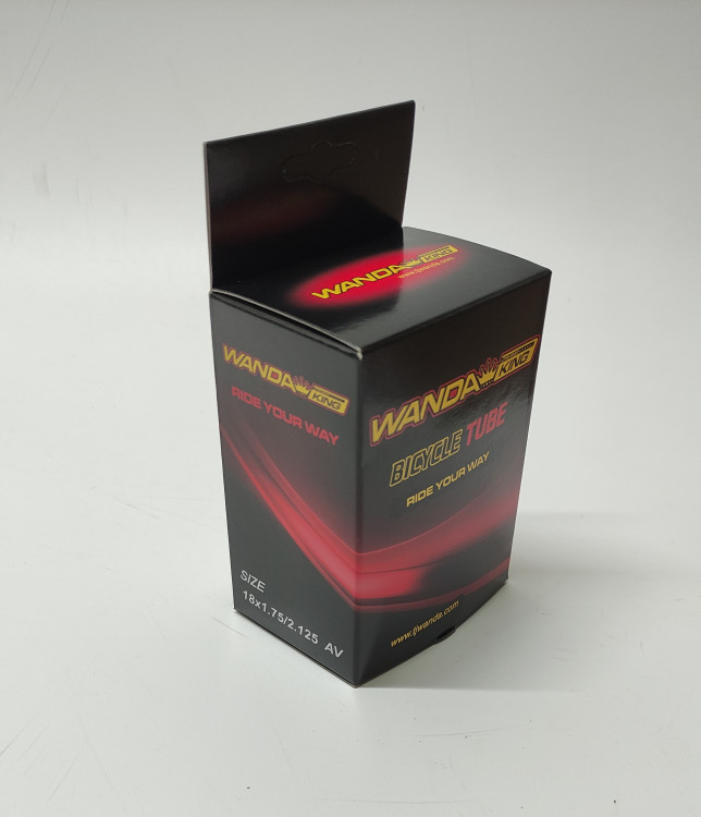Камера, TU18, 18", Бутил * 1.75/2.125, Schrader (AV), WANDA