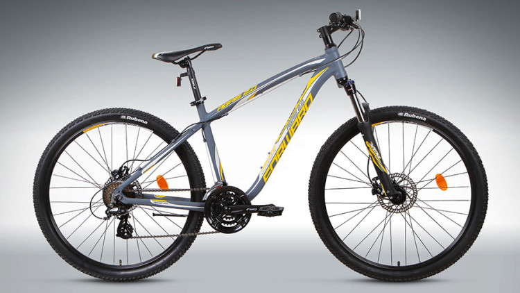 велосипед FORWARD AGRIS 2.0 disc алюм. (26" 21ск рост 19") серый матовый