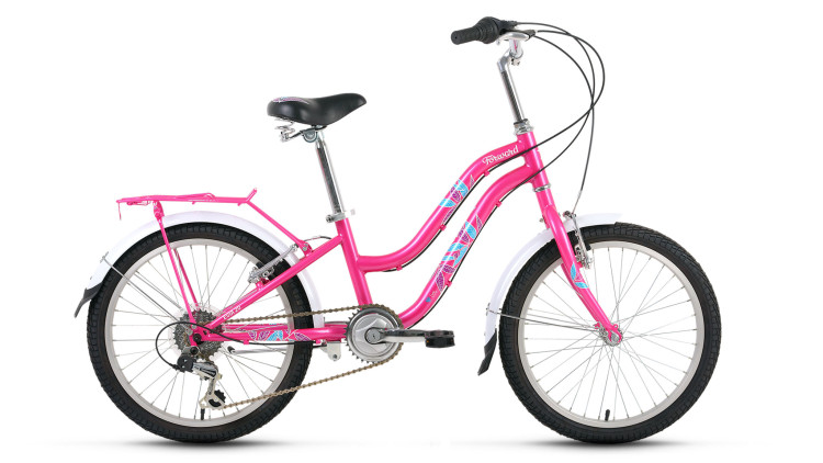 велосипед FORWARD EVIA 20  (20" 7ск) розовый