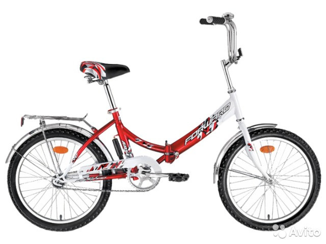 велосипед FORWARD ARSENAL 1.0 RUS скл. (20'' 1ск.) Красный