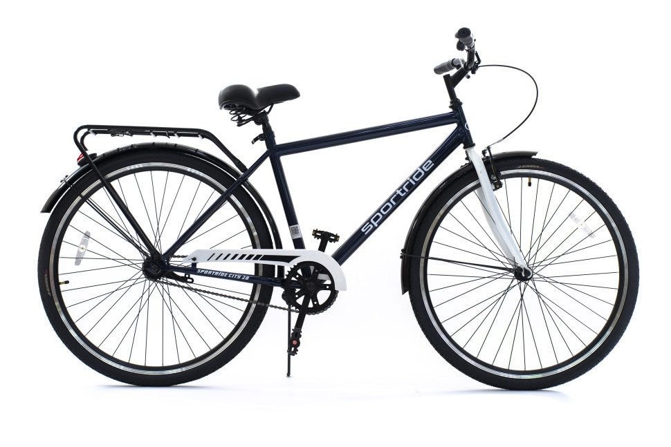 Велосипед SPORTRIDE CITY 28 (1 ск., рост 20") синий 2025