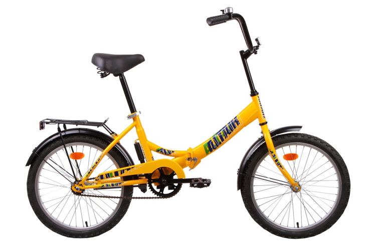 велосипед ALTAIR City 20 RUS скл. (20'' 1ск) желтый 2015