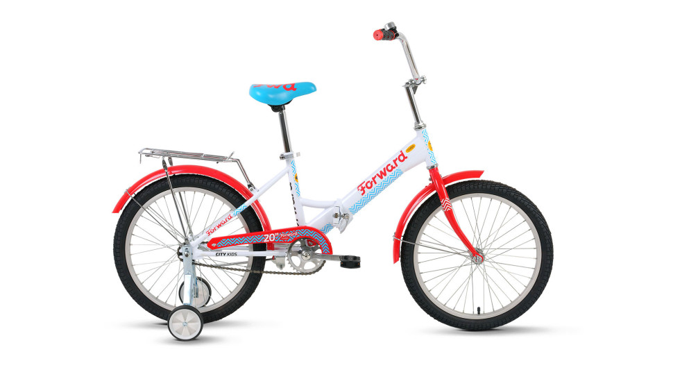 велосипед FORWARD TIMBA 20 (20" 1 ск. рост 13" скл.) белый 2019