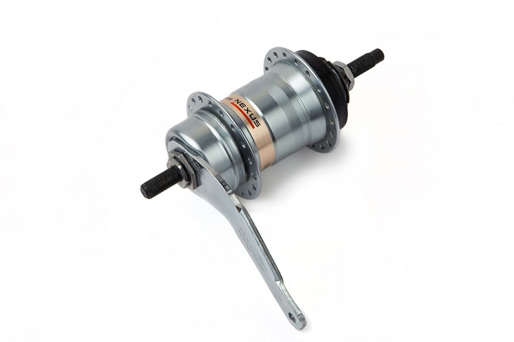 Втулка планетарн. Shimano Nexus, 28 отв, 3ск, ножн. тор., 120x168мм, комплект с шифтером
