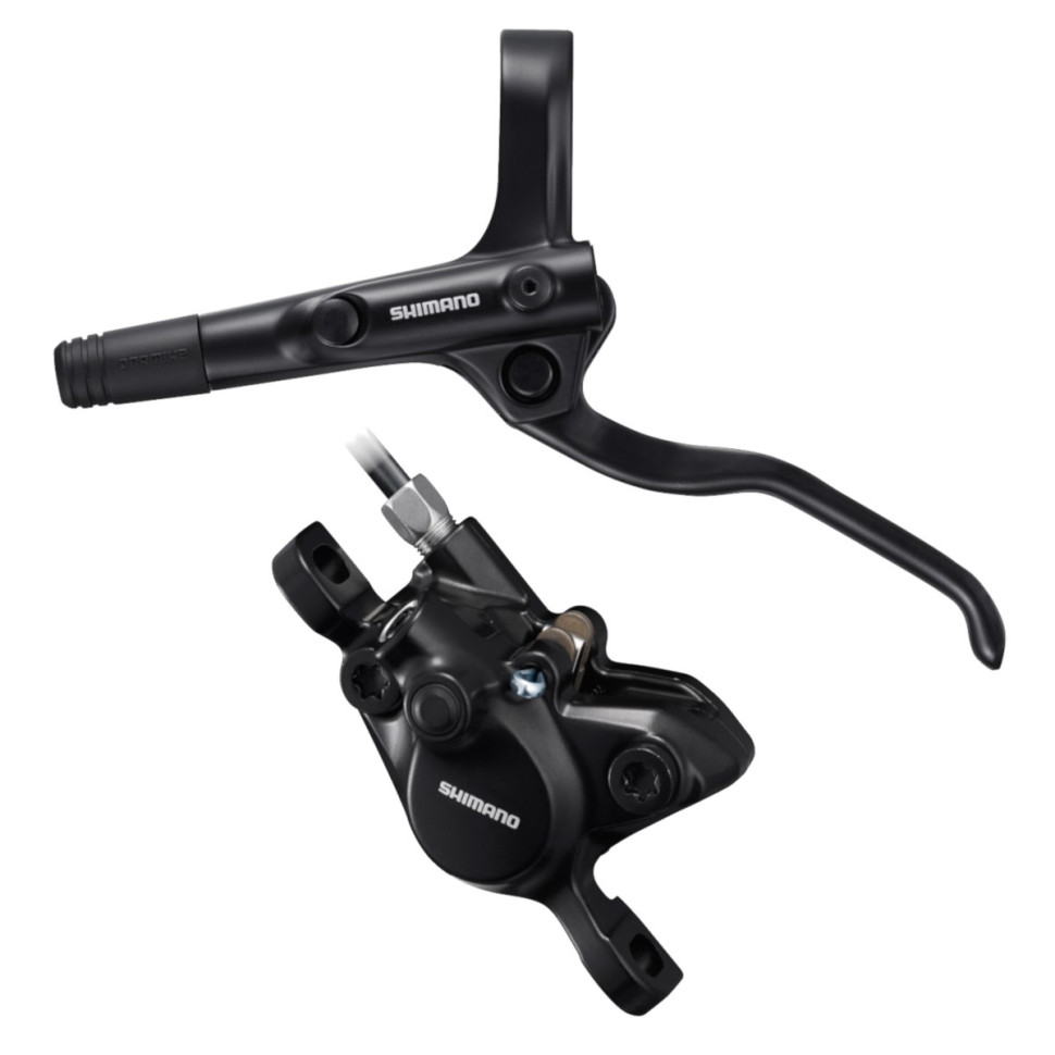 Тормоз передний, диск. гидр., SHIMANO, BR-MT200, ручка торм. BL-MT200, гидролин. - 800 мм