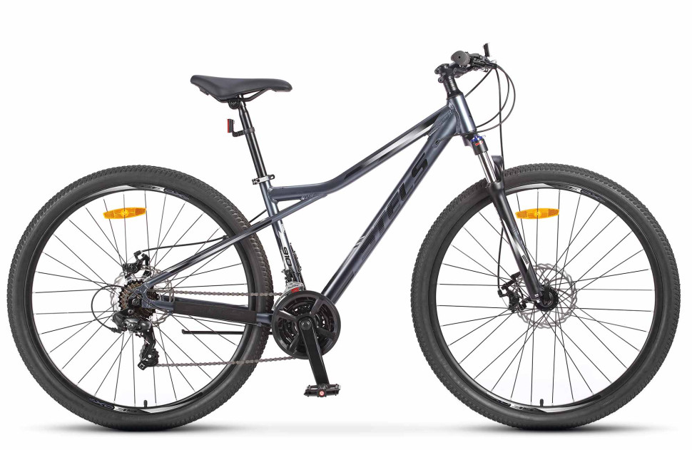 Велосипед STELS Navigator-910 29MD (рост 18", 21 ск., Матово-серый)