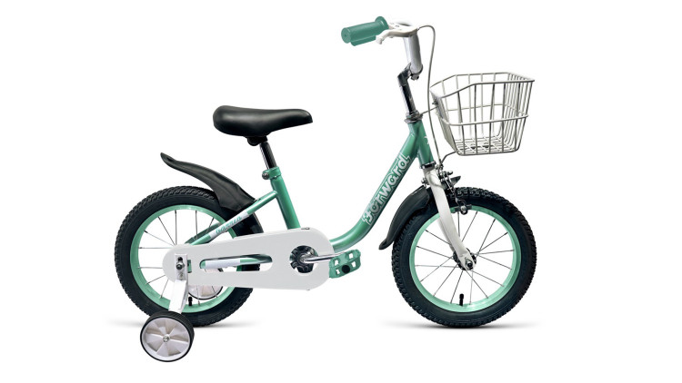 велосипед FORWARD BARRIO 14 (14" 1ск.) бирюзовый 2019