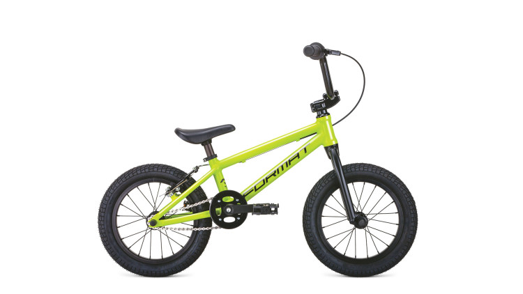 Велосипед FORMAT Kids 14 bmx (14" 1 ск. рост OS) 2020-2021, желтый