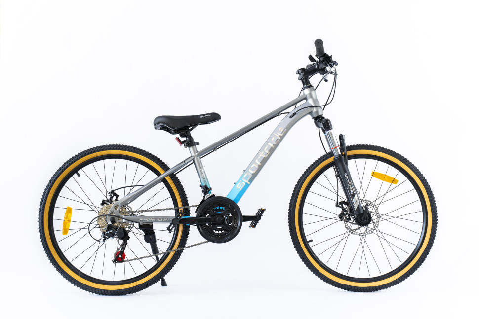Велосипед SPORTRIDE TEEN 24 SW (24 ск., рост 13") серый 2025