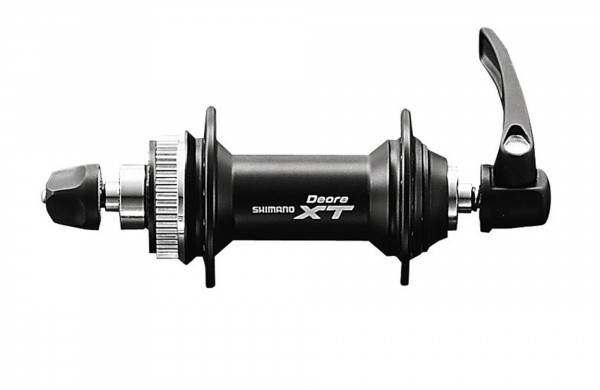 Втулка, Передняя, Shimano XT, HB-M775, 32 отв., Дисковая (center lock), (черный, EHBM775BL)