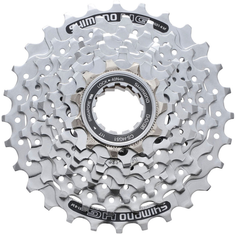 Кассета CS-HG51-8 SHIMANO 8 скоростей, 11-30 зубьев