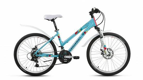 велосипед FORWARD SEIDO 24 2.0 disc алюм. (24" 18ск) зеленый
