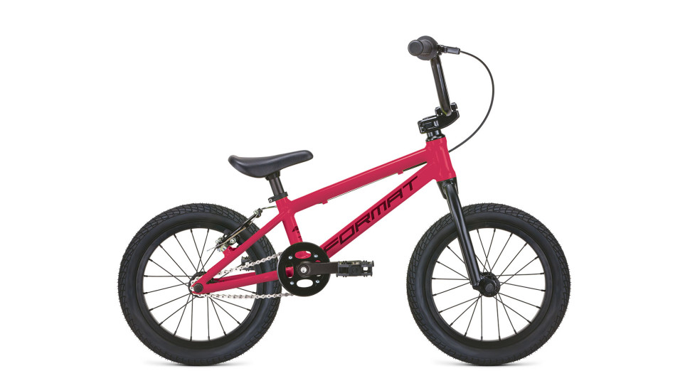 Велосипед FORMAT Kids 16 bmx (16" 1 ск. рост OS) 2020-2021, красный