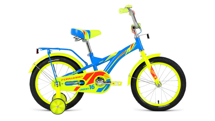 велосипед FORWARD CROCKY 16 (16'' 1ск.) синий 2019