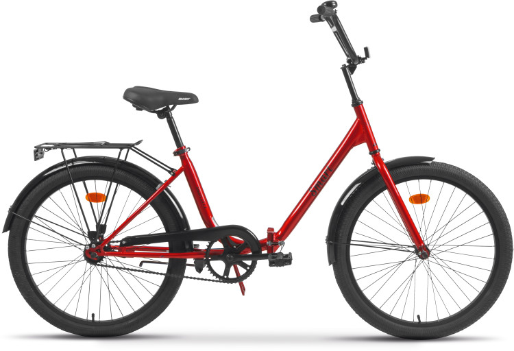 Велосипед AIST Smart 24 1.1 24" красно-черный 2025 4810310034529