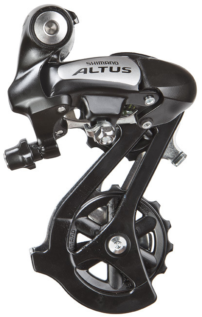 Переключатель скоростей задний Altus RD-M310-L 7-8 скоростей под болт чёрный