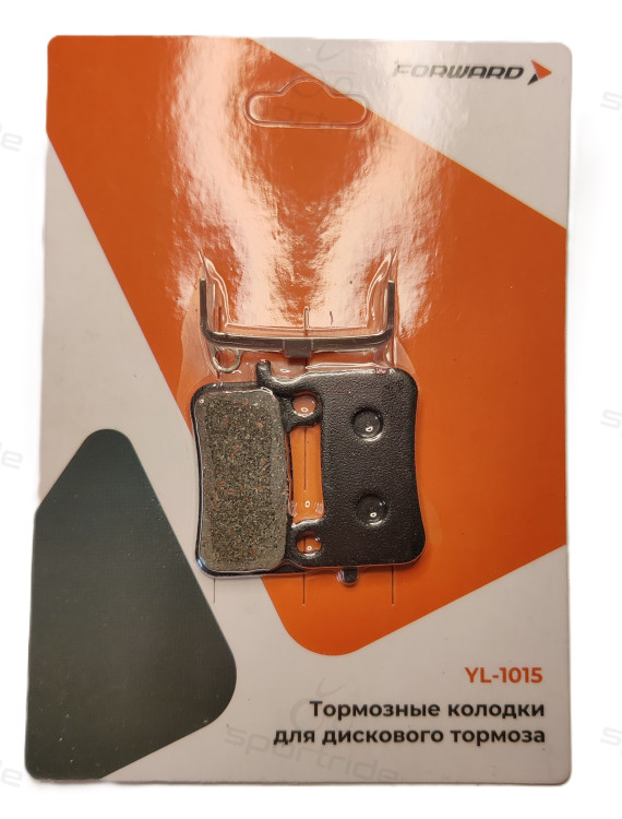 Тормозные колодки, YL-1015, для дискового тормоза, FORWARD