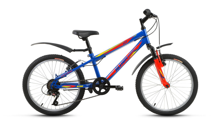 велосипед ALTAIR MTB HT 20 (20" 6ск) синий