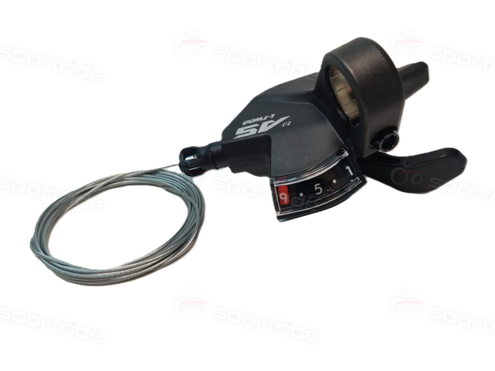 Рукоятка переключателя скоростей правая, SL-V5009-9W-2, триггер, 1х9 ск., 2050 мм, LTWOO, A5