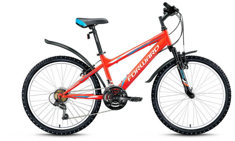 велосипед FORWARD TITAN 2.0 (24" 18ск) оранжевый 2018