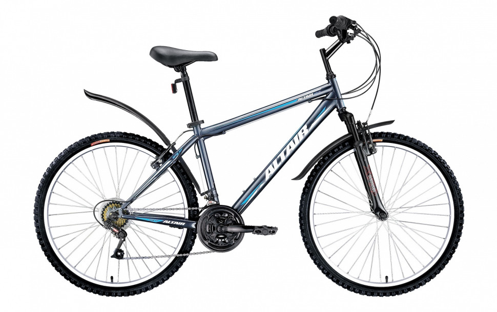 велосипед ALTAIR MTB HT 26 (26"" 18ск рост 15'') серый 2016
