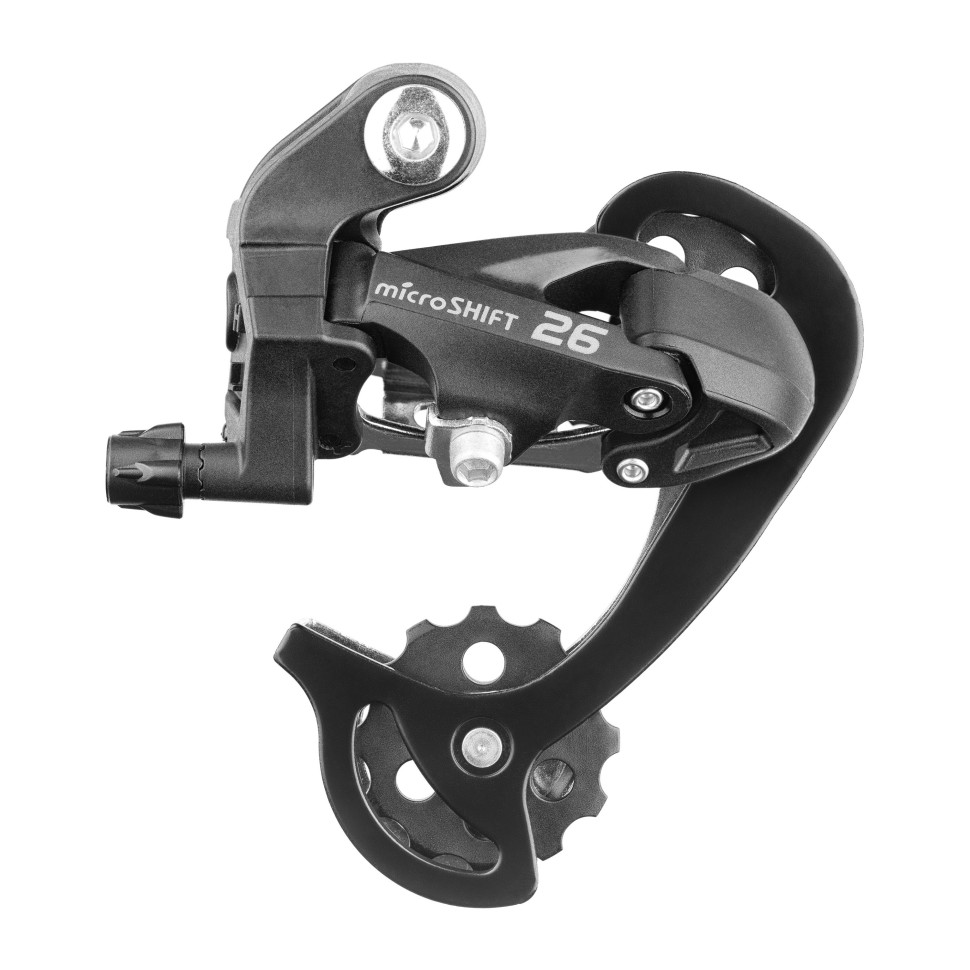 Переключатель задний, MICROSHIFT, RD-M26S, 7/8 ск., под болт