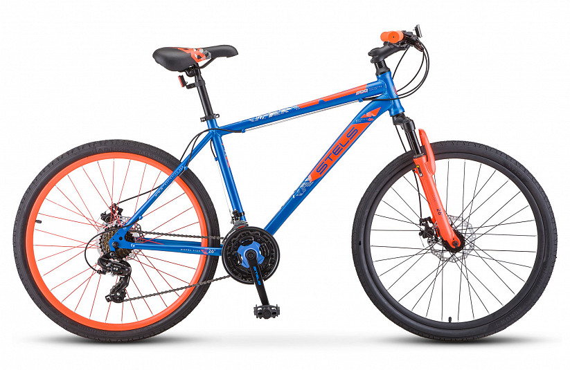 Велосипед STELS Navigator-500 D 26" (20" Синий/красный) F020 QR