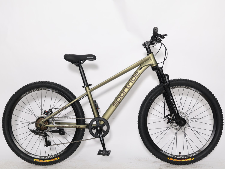 Велосипед SPORTRIDE MTB 26 D (7 ск., рост 13,5") лесной зеленый 2026