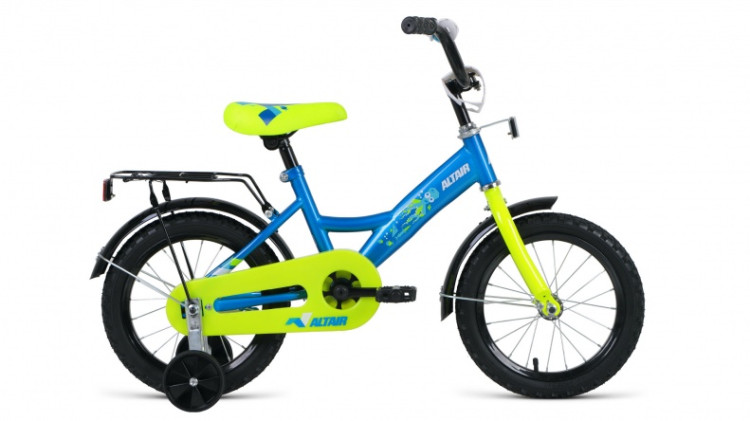 велосипед ALTAIR KIDS 14 (14" 1 ск.) синий 2019