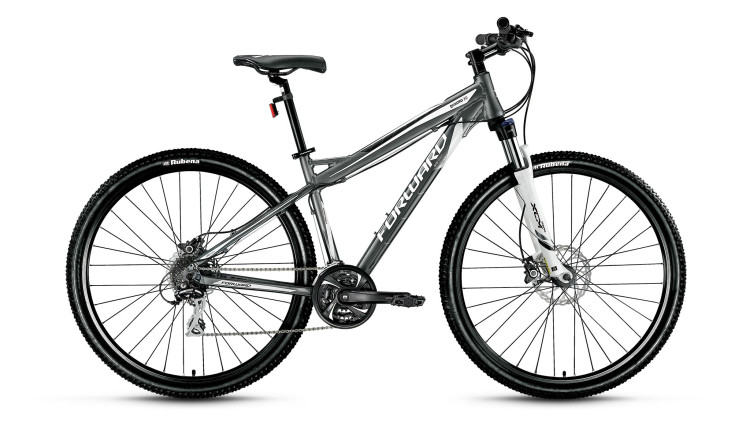 велосипед FORWARD QUADRO 3.0 29 disc алюм. (29" 24ск рост 19") серый