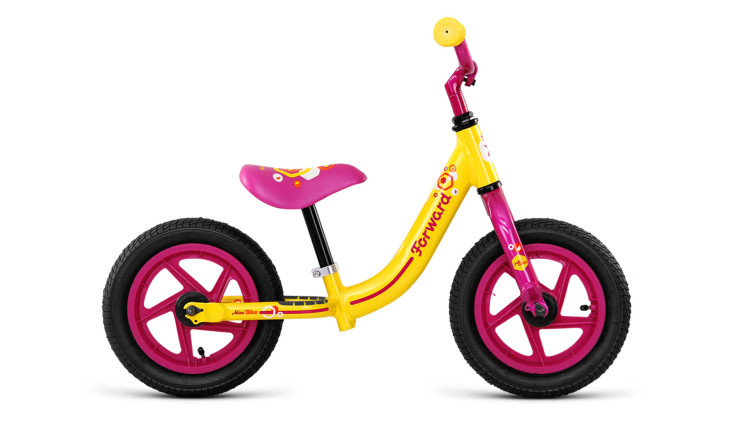 беговел FORWARD MINI BIKE алюм. (12" 1 ск. рост OS) желтый 2018