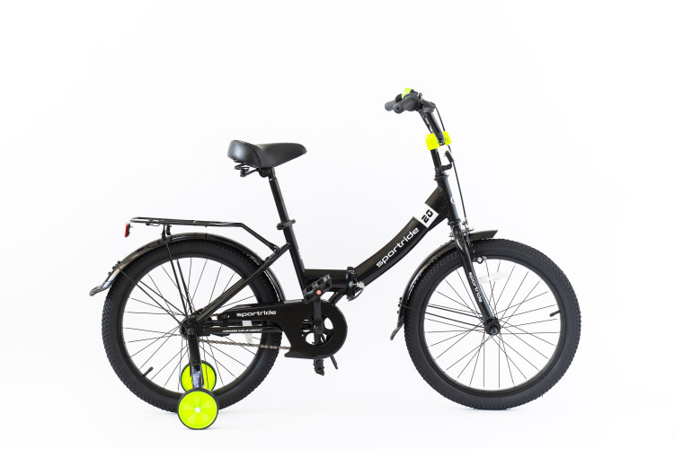Велосипед SPORTRIDE KIDS 20 COMPACT (1 ск., рост OS) черный 2025