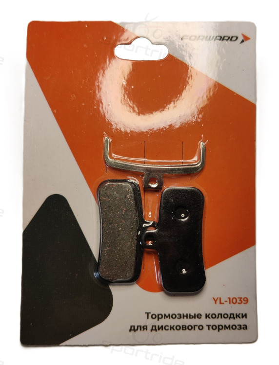 Тормозные колодки, YL-1039, для дискового тормоза, FORWARD