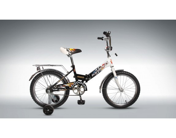 велосипед FORWARD RACING 18 Boy compact скл. (18'' 1 cк) белый / черный
